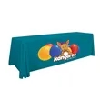 8' Standard Table Throw (Full-Color Front Only) | https://www.bestnamebadges.com