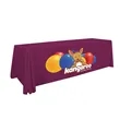8' Standard Table Throw (Full-Color Front Only) | https://www.bestnamebadges.com