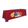 8' Standard Table Throw (Full-Color Front Only) | https://www.bestnamebadges.com