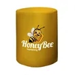 Bar-Height Round Fitted Table Throw (Full-Color Front Only) | https://www.bestnamebadges.com