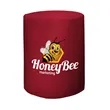 Bar-Height Round Fitted Table Throw (Full-Color Front Only) | https://www.bestnamebadges.com