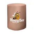 Bar-Height Round Fitted Table Throw (Full-Color Front Only) | https://www.bestnamebadges.com