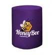 Bar-Height Round Fitted Table Throw (Full-Color Front Only) | https://www.bestnamebadges.com