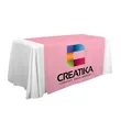 57" Standard Table Runner (Full-Color Front Only) | https://www.bestnamebadges.com