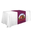 28" Standard Table Runner (Full-Color Front Only) | https://www.bestnamebadges.com