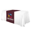 28"  LazerLine Table Runner Full-Color Front Only | https://www.bestnamebadges.com