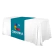 28"  LazerLine Table Runner Full-Color Front Only | https://www.bestnamebadges.com