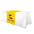 28"  LazerLine Table Runner Full-Color Front Only | https://www.bestnamebadges.com