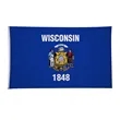 6' x 10' State Flag | https://www.bestnamebadges.com