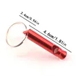Emergency Whistle with Keychain | https://www.bestnamebadges.com