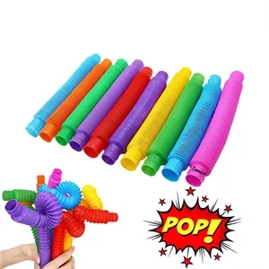 Pastel Pop Tubes Large Toddler Sensory Toys