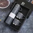 Stainless Nsulated Bottle With Coffee Cup | https://www.bestnamebadges.com