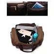 Canvas Leather Duffle Bag | https://www.bestnamebadges.com