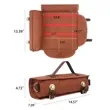Portable Bartender Kit Cocktail Shaker Set with Roll Bag | https://www.bestnamebadges.com