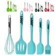 Silicone Baking Utensil Set Resistant Cooking Tools | https://www.bestnamebadges.com