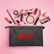 Chic Large Soft PU Cosmetic Pouch | https://www.bestnamebadges.com