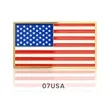 1" Stock Flag Pins | https://www.bestnamebadges.com
