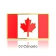 1" Stock Flag Pins | https://www.bestnamebadges.com