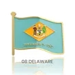 1" Stock Flag Pins | https://www.bestnamebadges.com