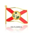 1" Stock Flag Pins | https://www.bestnamebadges.com