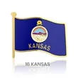 1" Stock Flag Pins | https://www.bestnamebadges.com