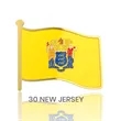 1" Stock Flag Pins | https://www.bestnamebadges.com