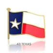 1" Stock Flag Pins | https://www.bestnamebadges.com