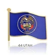 1" Stock Flag Pins | https://www.bestnamebadges.com