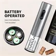 Electric Wine Opener with Foil Cutter & LED Light | https://www.bestnamebadges.com