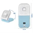 5-in-1 Portable Foldable USB Fan | https://www.bestnamebadges.com