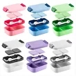 Bento Box Lunch Stackable Container with Utensil Set | https://www.bestnamebadges.com