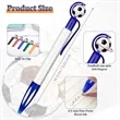 Soccer Ballpoint Pen Fun Rotating Football Design | https://www.bestnamebadges.com