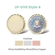 Stock UV Printed Pins | https://www.bestnamebadges.com
