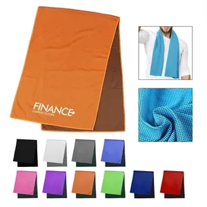 31.5" x 12" Polyester Sport Cooling Towel Quick Dry