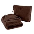 Fleece Travel Blanket Pillow Portable Two In One Car Plane | https://www.bestnamebadges.com