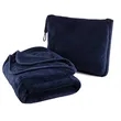 Fleece Travel Blanket Pillow Portable Two In One Car Plane | https://www.bestnamebadges.com
