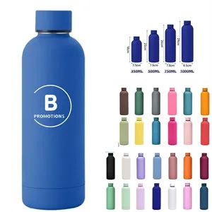 17oz Stainless Steel Vacuum Insulated Water Bottle | https://www.bestnamebadges.com