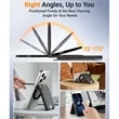 MagSafe Wallet Phone Stand Card Holder With Rotating Mount | https://www.bestnamebadges.com