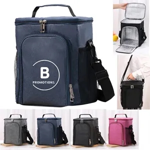 Portable Insulated Cooler Picnic Bag | https://www.bestnamebadges.com