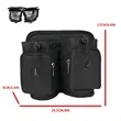 Travel Drink Caddy For Luggage Handle Double Pocket Design | https://www.bestnamebadges.com
