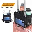 Travel Drink Caddy For Luggage Handle Double Pocket Design | https://www.bestnamebadges.com