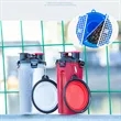 Portable Pet Water Bottle With Collapsible Bowl | https://www.bestnamebadges.com