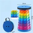 Adjustable Folding Telescopic Stool For Outdoor Use | https://www.bestnamebadges.com