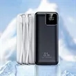Fast Charging Power Bank With Display And Built In Cables | https://www.bestnamebadges.com