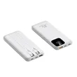 Fast Charging Power Bank With Display And Built In Cables | https://www.bestnamebadges.com
