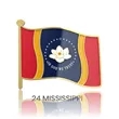 1" Stock Flag Pins | https://www.bestnamebadges.com