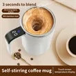 Self Stirring Coffee Mug Smart Temperature Portable Cup | https://www.bestnamebadges.com