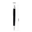 Business Ballpoint Pen Custom Logo Plastic Promotional | https://www.bestnamebadges.com