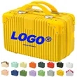 Mini Carry On Suitcase Portable Travel Gift Box | https://www.bestnamebadges.com