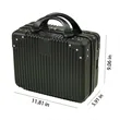 Mini Carry On Suitcase Portable Travel Gift Box | https://www.bestnamebadges.com